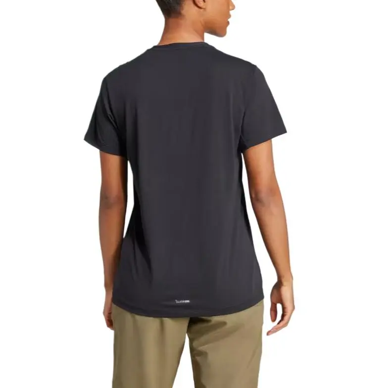 Adidas Women's Terrex Multi Endurance Tech T Shirt Black-2