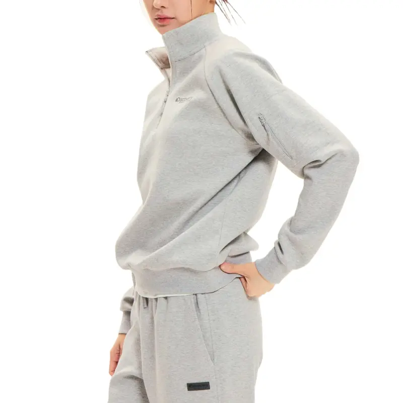 Discovery Expedition Sweatshirt Women's Light Gray-3