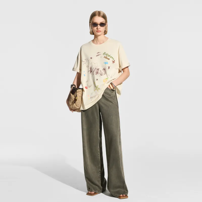 Bethine ['Pineapple' Calm And Unperturbed] T Shirts Women's-16