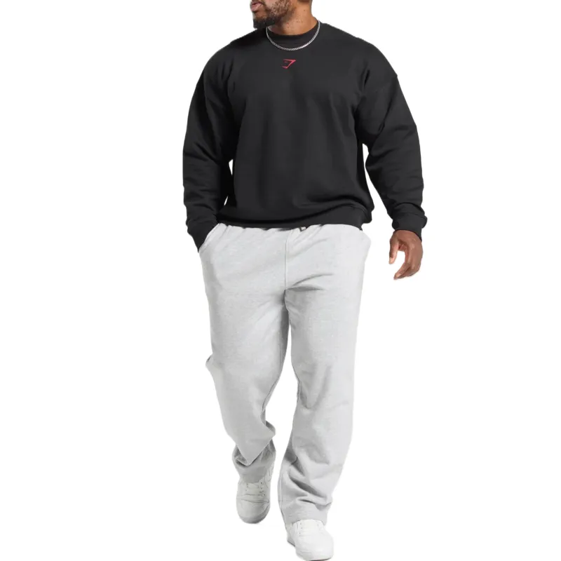 GYMSHARK Sweatshirt Men's Black-2