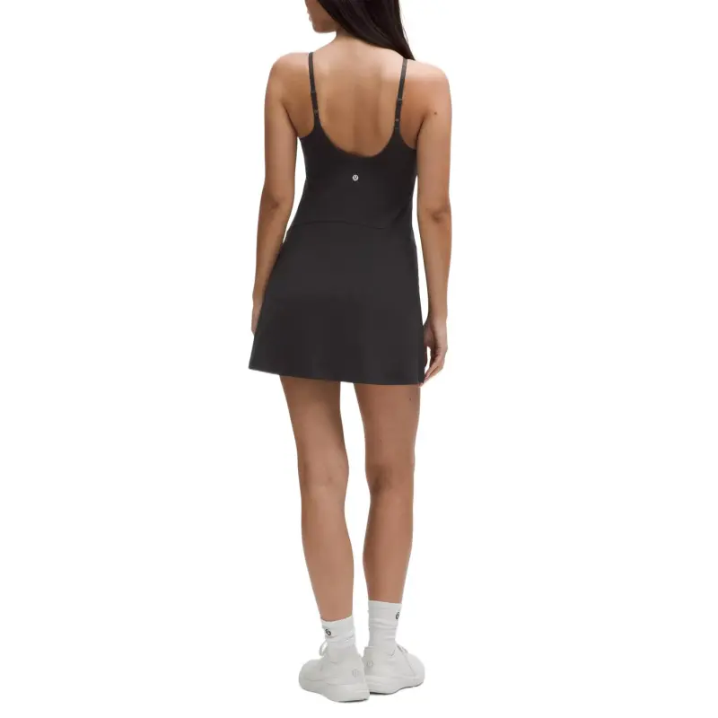 Lululemon Align™Nulu™ High Neck Dress Light Support Slip Dress Women's Black/BLK-1