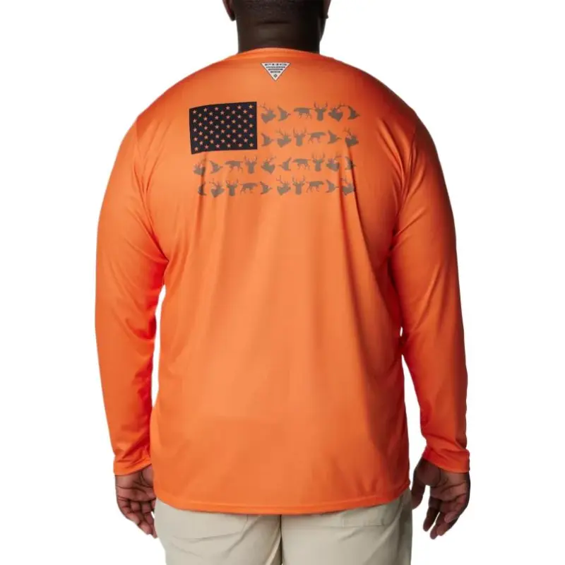 Columbia PHG Terminal Shot T-Shirt Men's Orange-1