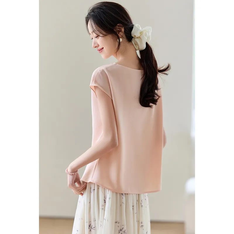 SENTUBILA Chiffon Shirt Women's-16