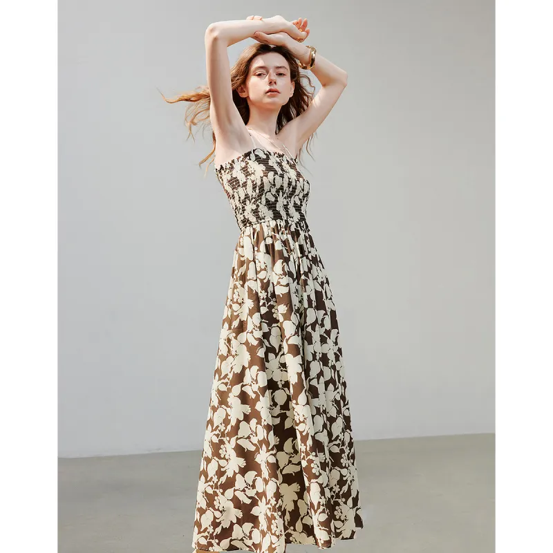 Initial Language Slip Dress Women's-1