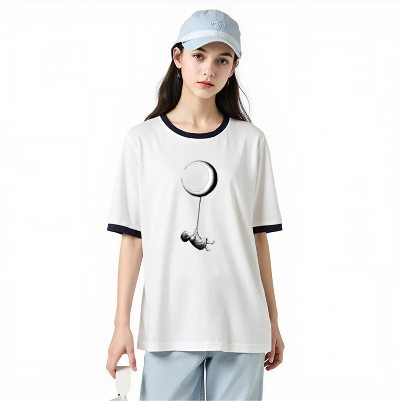 FAIRWHALE T Shirts Women's-2