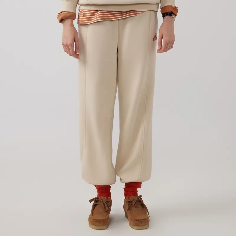 Teenie Weenie Knitted Sweatpants Women's Light Khaki-2
