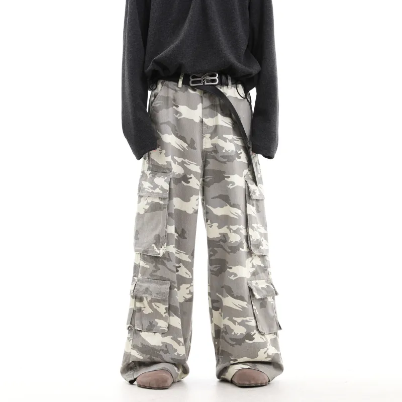 CUWU Jeans Unisex Light Camouflage-4