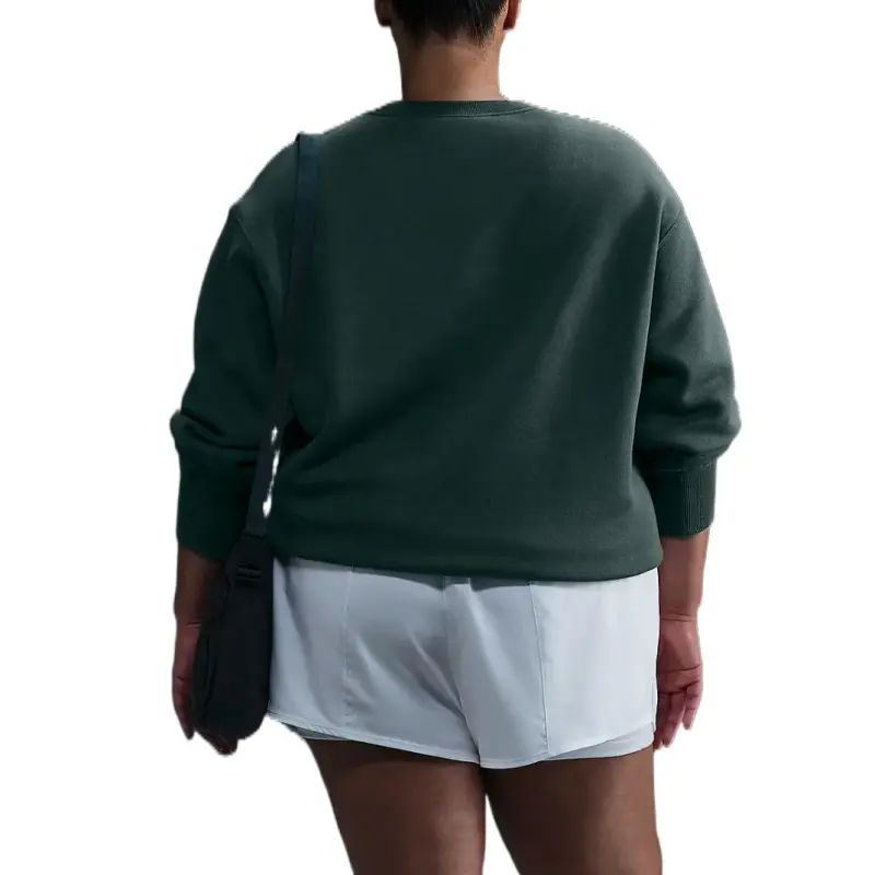 Nike Sportswear Phoenix Fleece Women's Oversized Crew-Neck Sweatshirt Sweatshirt Women's Vintage Green/Sail-2