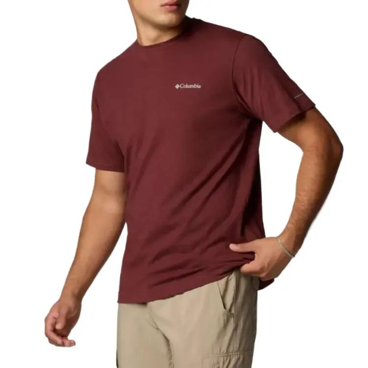 Columbia Thistletown Hills Omni-Wick T-Shirt Men's Brown-2