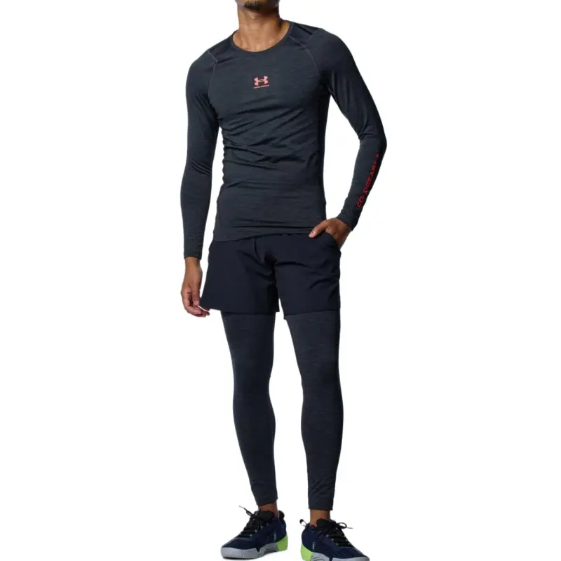 Under Armour ColdGear T Shirt Men's Black 002-2