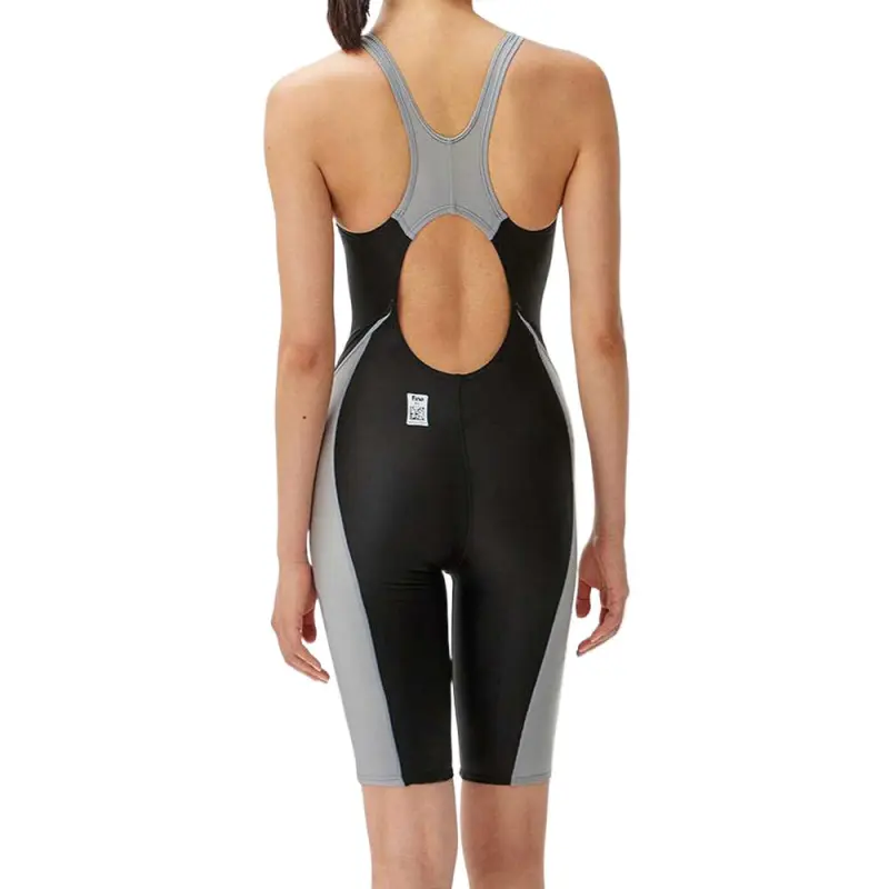 Speedo One piece Swimsuit Women's Black Gray-1