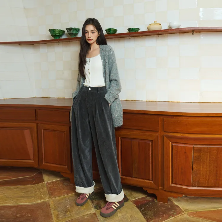 Three Quarters Casual Pants Women's-3