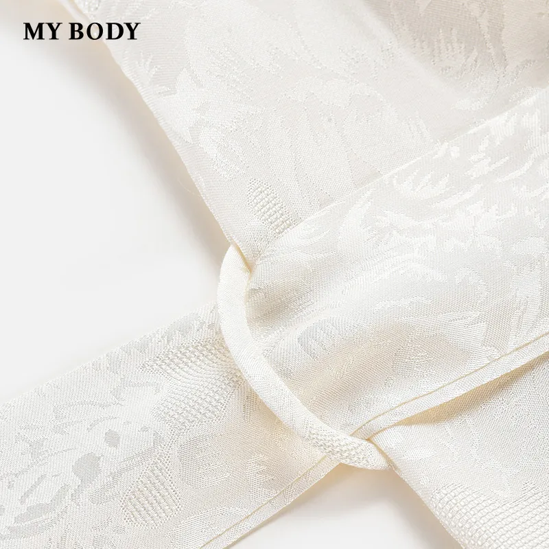 MY BODY Pajama Set Women's White-3