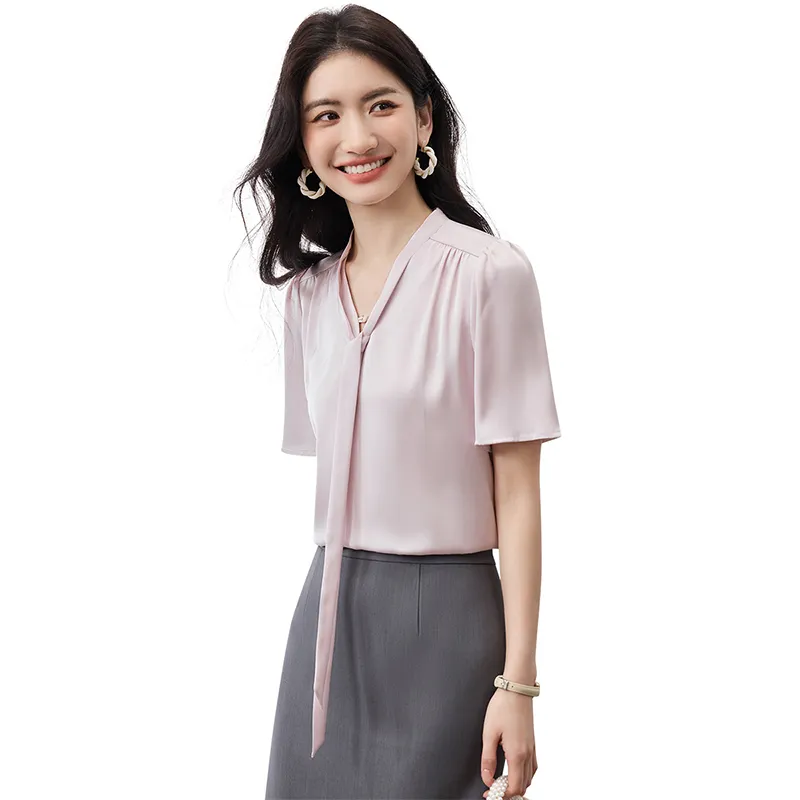 SENTUBILA Chiffon Shirt Women's-13