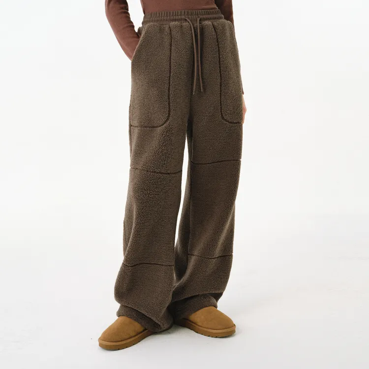 FPA ALWAYS MOVING Series Casual Pants Unisex Linen Brown-4