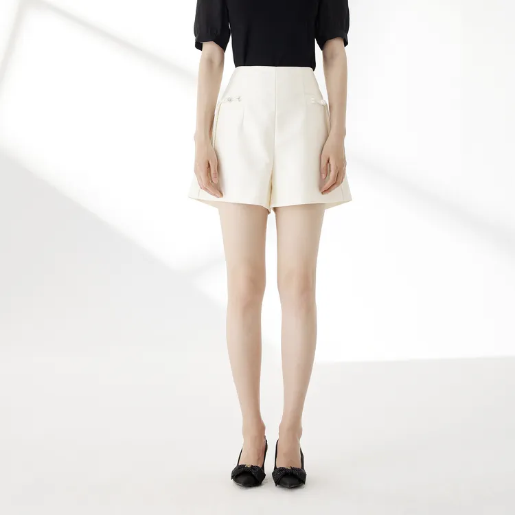 SHUIYUNJIAN Casual Shorts Women's-8
