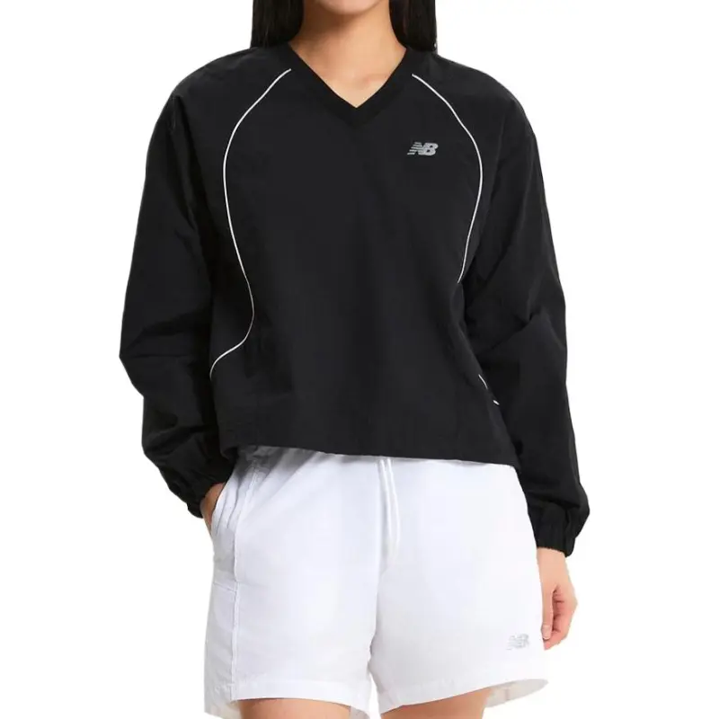 New Balance PISTA Sweatshirt Women's Black-2