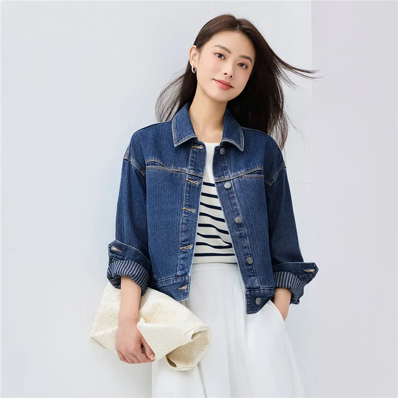 UNIQLO Denim Jackets Women's-4