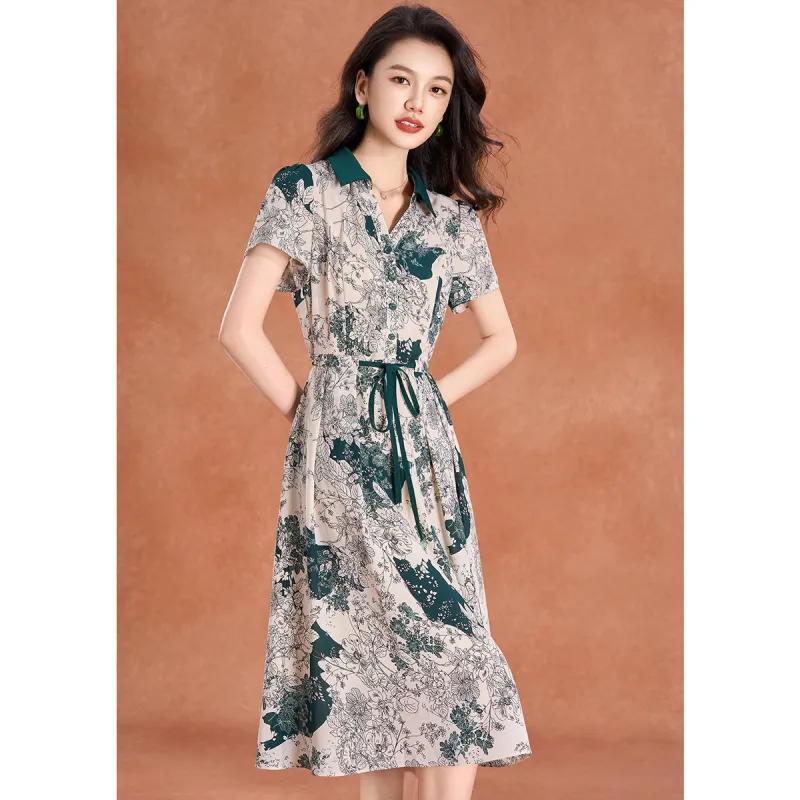 Mylan Short Sleeved Dress Women's-8
