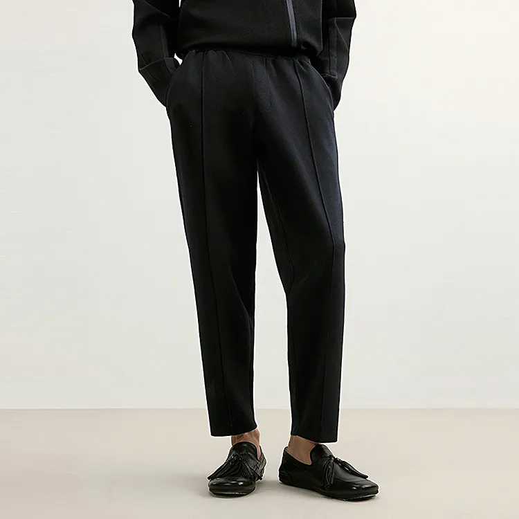 CROQUIS Casual Pants Men's Jet Black-2