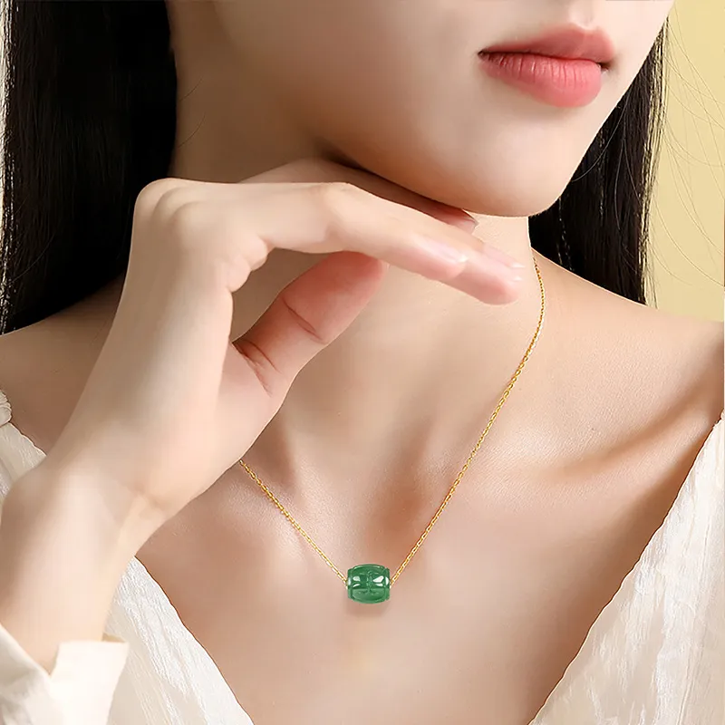 Royal Heaven's Choice Hetian Jade Pendants Jasper Unisex-4