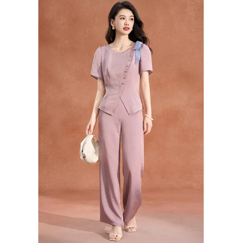 Mylan Casual Suits Women's Pink-6