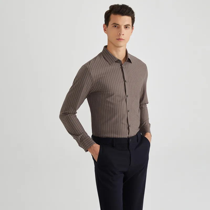 Satchi Shirts Men Coffee-5