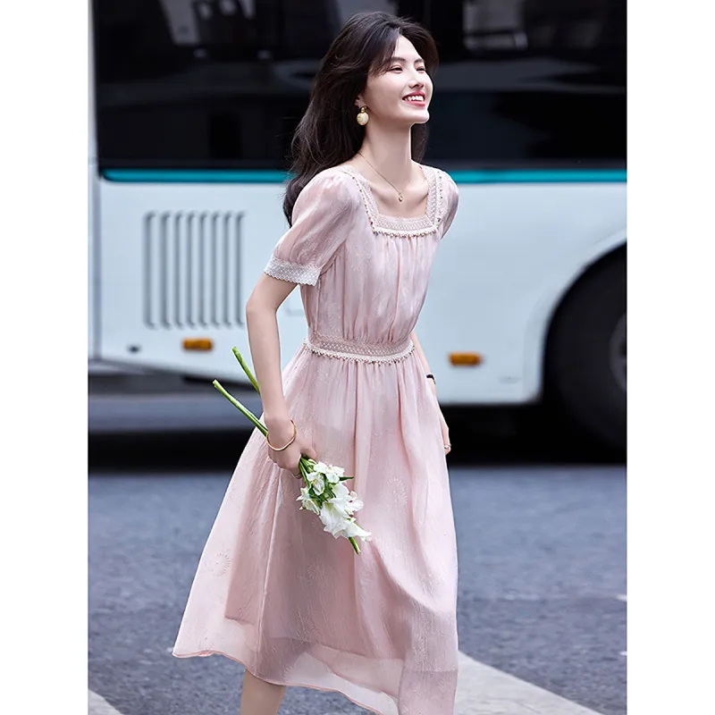 A Paradise For Awakening Short Sleeved Dress Women's-6