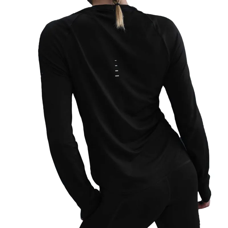 Nike Swift Women's Dri FIT Uv Long Sleeve Crew Neck Running Top-1