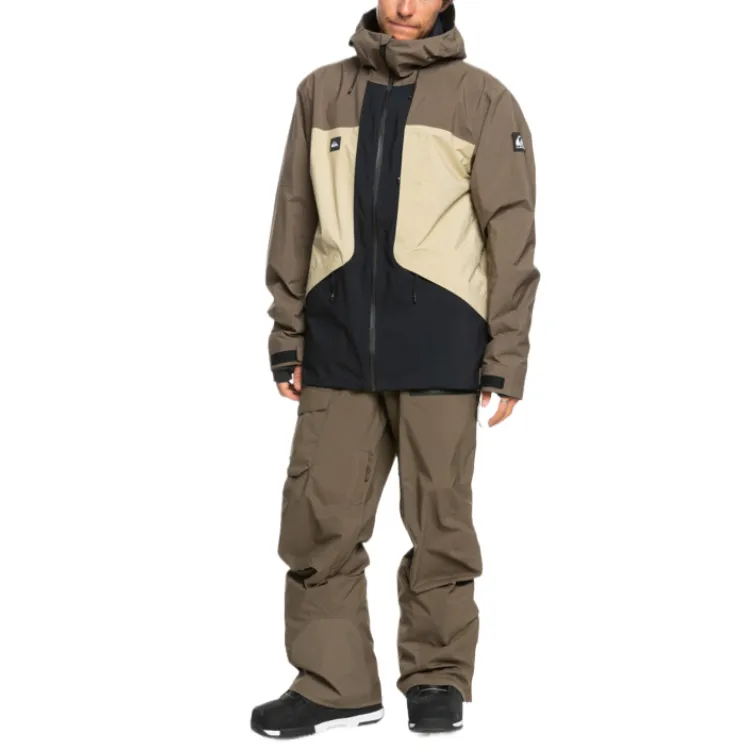Quiksilver Ski Pants Men's Brown-3