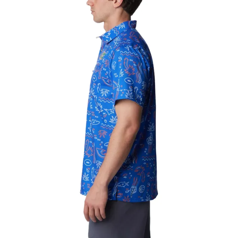 Columbia PFG Super Slack Tide Shirt Men's Blue-2