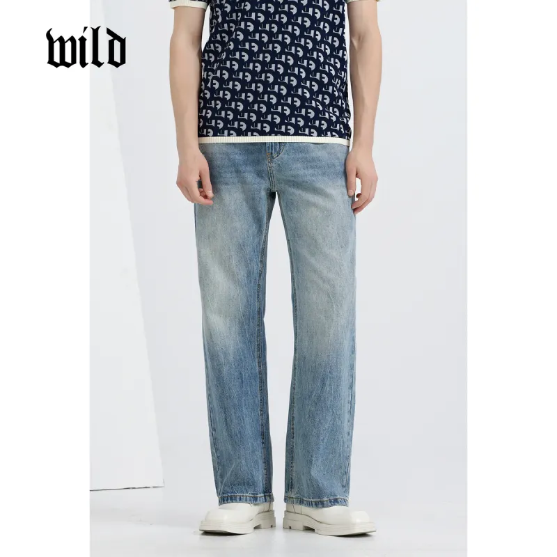 WILD LEADER Jeans Unisex Blue[NKW5138W53]-4
