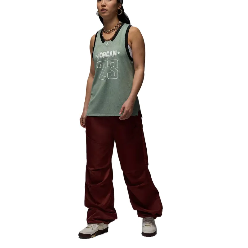 Nike SS25 Basketball Jersey Women's Green-2