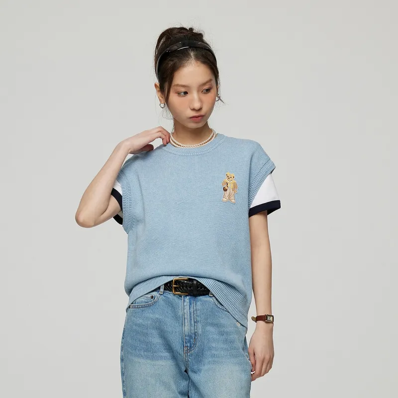 Teenie Weenie Sweater Women's Blue-4