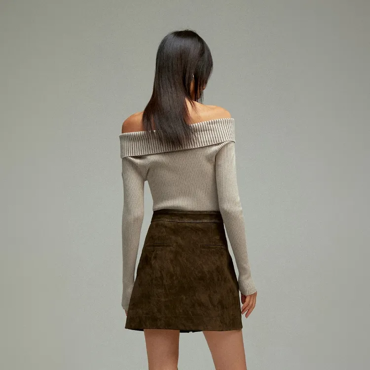 ONLY Leather Short Skirts Women's-3
