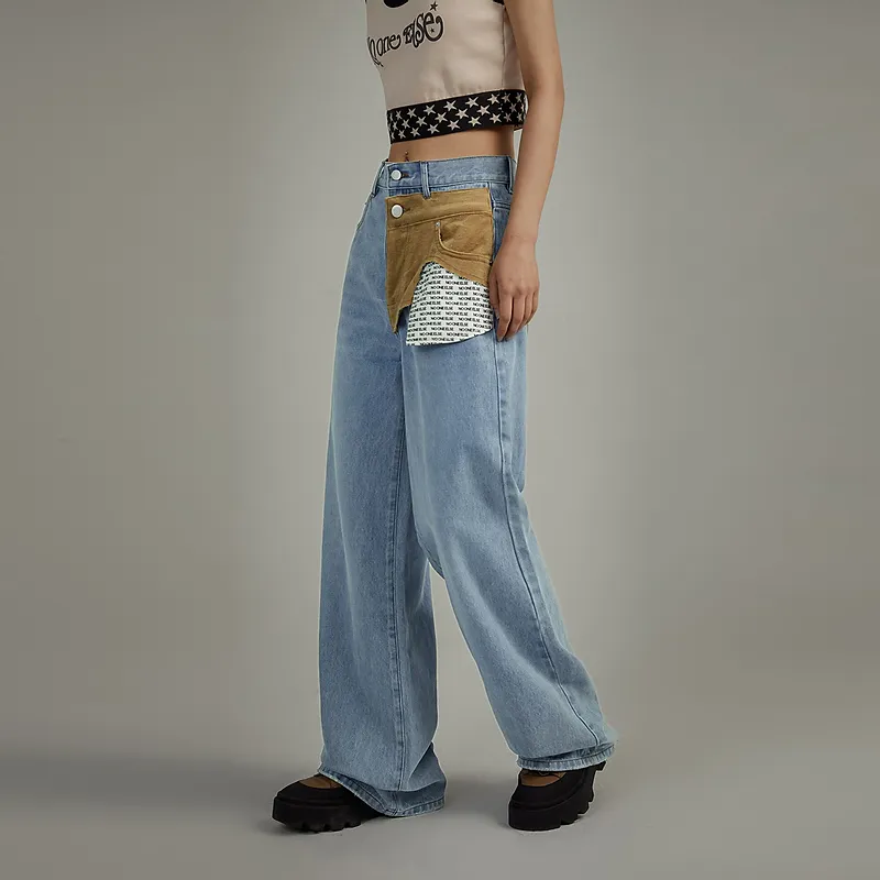 NO ONE ELSE Jeans Women's Denim Blue-3