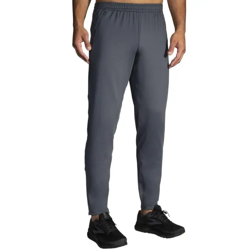 Brooks Sports Pants Men Gray-1