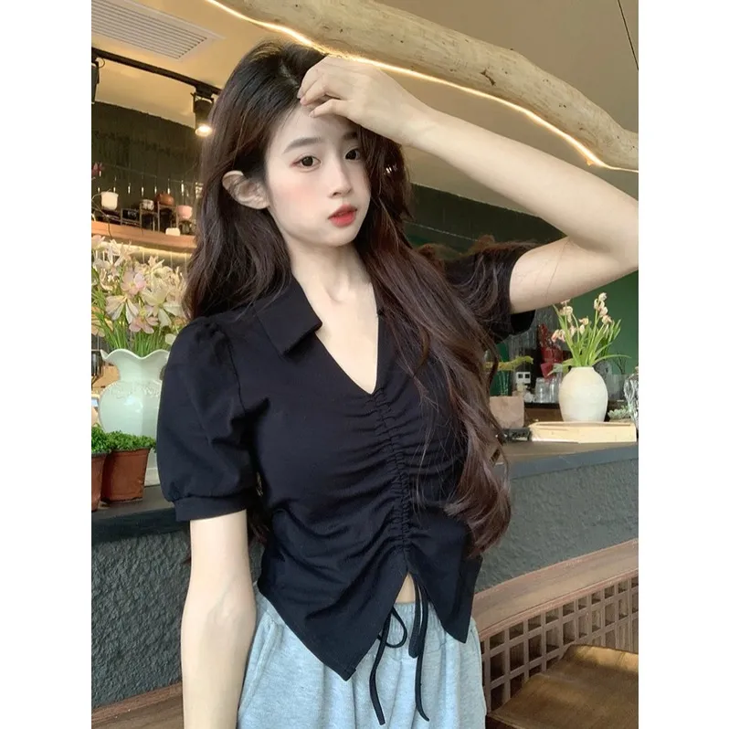 XIANSINIAO Summer Regular T Shirt Women's-4