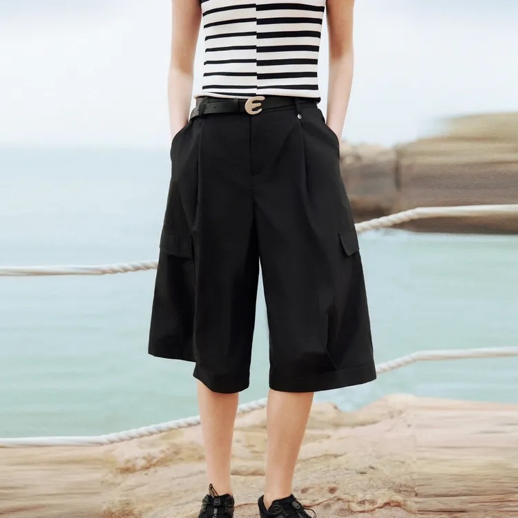 ELLE Casual Pants Women's Black-5