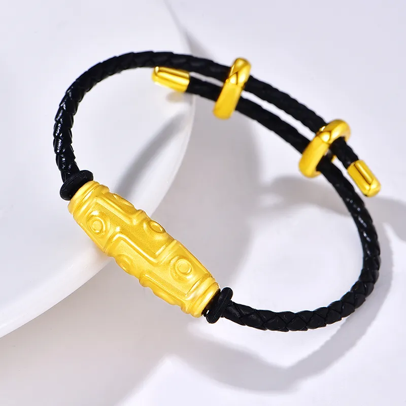 YASHENGZHUBAO Gold Bracelet Men-4