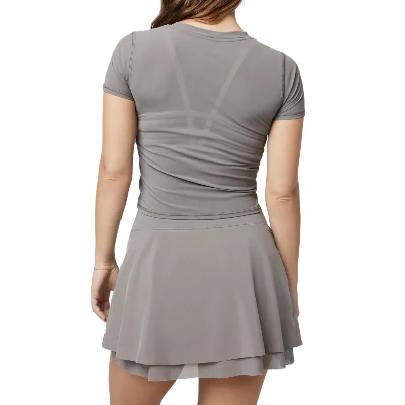 Vuori Regular T Shirt Women's Gray-1