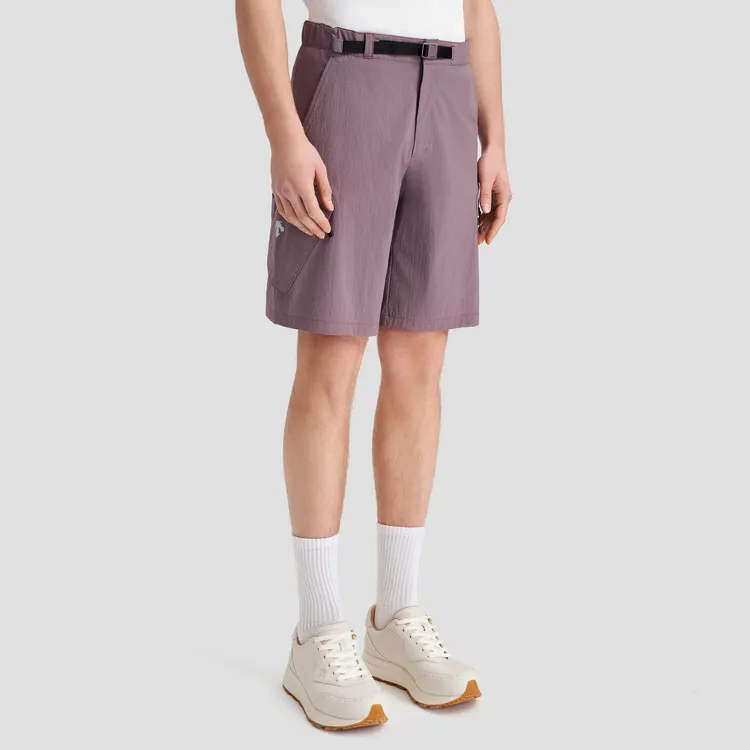 DESCENTE BLEU Casual Shorts Men-8