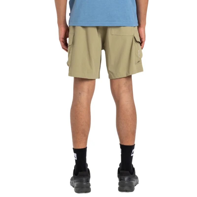 Quiksilver Cargo Shorts Men's Yellow Green-3