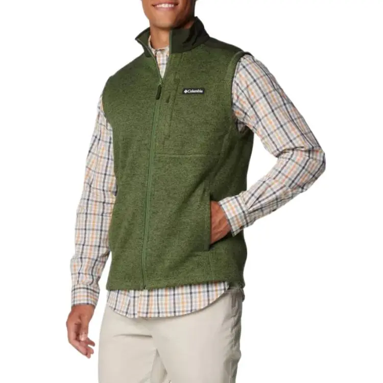 Columbia Sweater Weather 2 Vest Men's Grimm Green-2