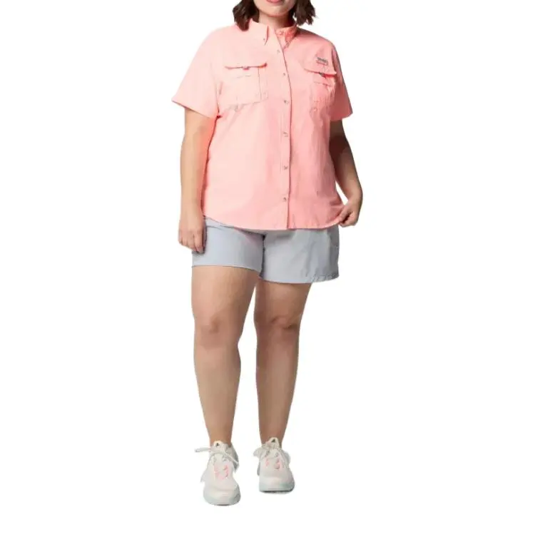 Columbia PFG Bahama Shirt Women's Pink-3