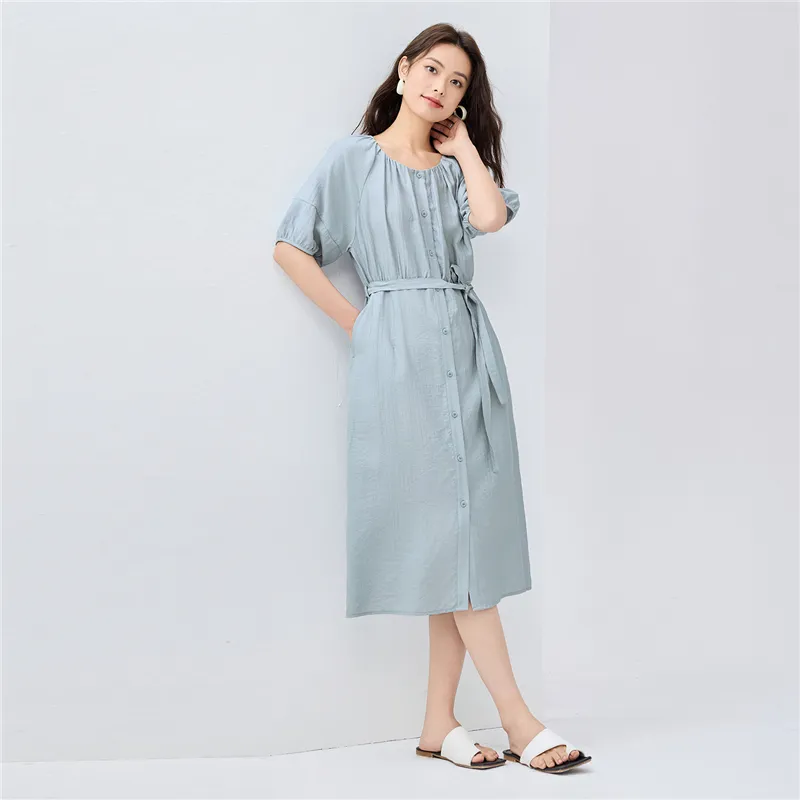 UNIQLO Short Sleeved Dress Women's-11