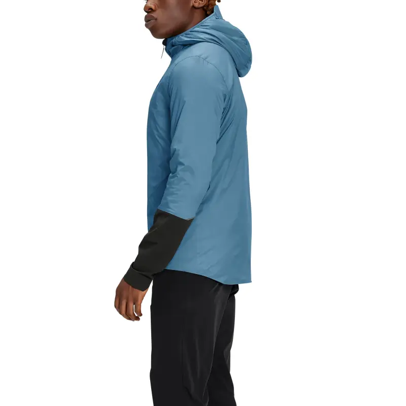 On Insulator Jacket Men's Dark Gray Blue-2