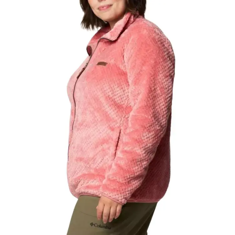 Columbia Fire Side 2 Sherpa Velvet-feel Coat Women's Pink-3