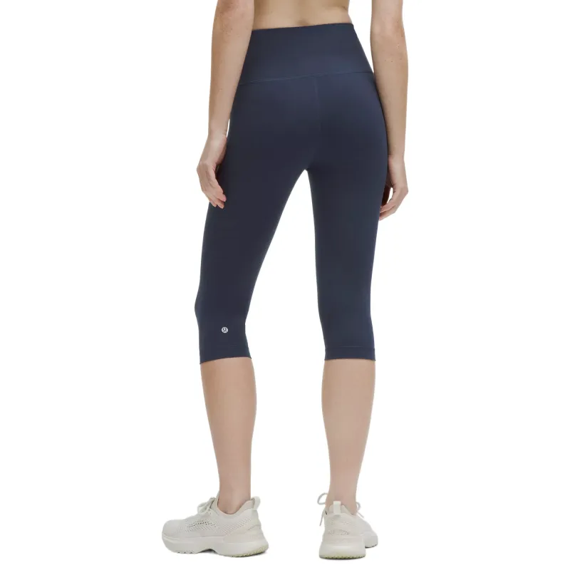 Lululemon Wunder TrainHigh Rise Crop Everlux™ Sports Shorts 15' Women's Club Blue Club Blue-1
