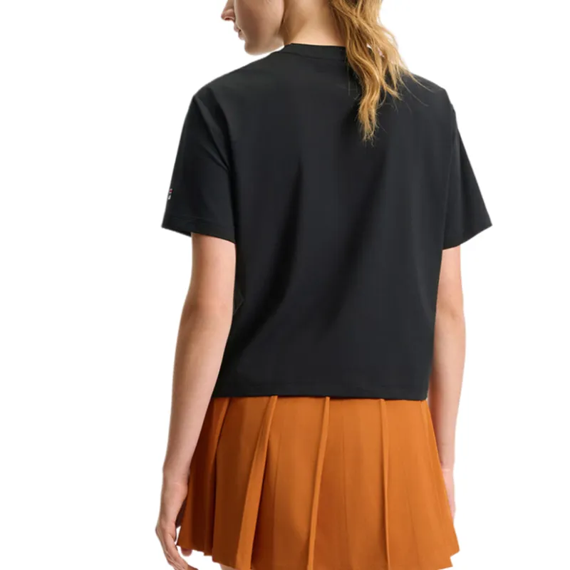 FILA Regular T Shirt Women's Black-1